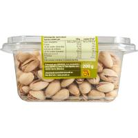 Pistachos tostados EROSKI, tarrina 200 g