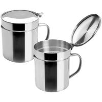 Grasera de pescado de acero inoxidable 18/10 IBILI, 500ml