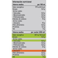 Zumo de manzana exprimido Eroski SELEQTIA, brik 1 litro