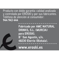 Zumo de manzana exprimido Eroski SELEQTIA, brik 1 litro