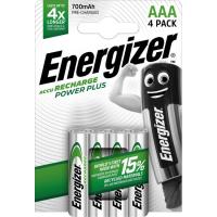 Pila recargable HR03 (AAA) 700 mAh ENERGIZER, pack 4 uds