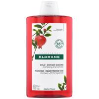 Champú de granada para cabello teñido KLORANE, bote 400 ml