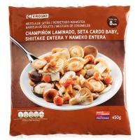 Setas mezcla EROSKI, bolsa 450 g Setas mezcla EROSKI, bolsa 450 g