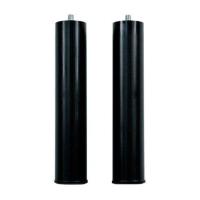Juego de 2 patas para divanlin de 25,3cm color negro PIKOLIN