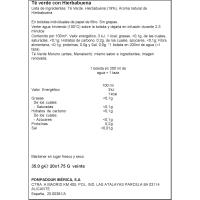 Té verde moruno POMPADOUR, caja 20 sobres