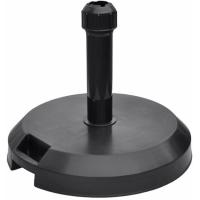 Pie San Jorge de hormigón, color antracita, tubo 18-55 mm, 16 kilos Pie San Jorge de hormigón, color antracita, tubo 18-55 mm, 16 kilos