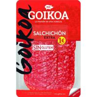 Salchichón extra GOIKOA, bandeja 70 g