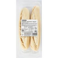 Baguette para hornear EROSKI, 2 uds., bandeja 260 g