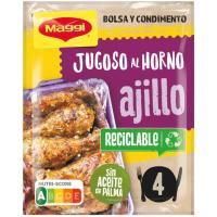 Jugoso al horno pollo ajo MAGGI, sobre 36 g