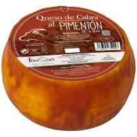 Queso de cabra al pimentón IBERQUES, pieza 900 g