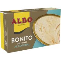 Bonito al natural ALBO, lata 78 g
