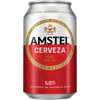 AMSTEL garagardoa, lata sorta 24x33 cl
