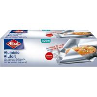 Papel de aluminio profesional 30 cm ALBAL, rollo 300 metros