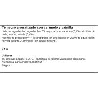 Té de vainilla-caramelo LIPTON, caja 20 sobres