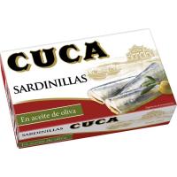 Sardinilla en aceite de oliva CUCA, lata 90 g