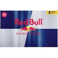 Bebida energética RED BULL, pack 8x25 cl Bebida energética RED BULL, pack 8x25 cl