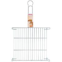 Parrilla doble para Barbacoa METALTEX, 40X40cm