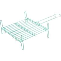 Parrilla doble para barbacoa METALTEX, 50x50 cm