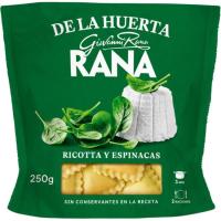 Ravioli Ricotta de espinaca RANA Gran Finezza, bolsa 250 g Ravioli Ricotta de espinaca RANA Gran Finezza, bolsa 250 g