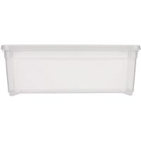 Caja de plástico con tapa textile, CURVER, 5,7 litros, 340x193x115mm