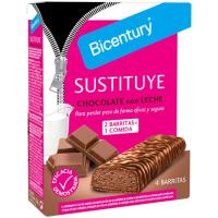 Barrita de chocolate con leche SUSTITUYE, caja 128 g Barrita de chocolate con leche SUSTITUYE, caja 128 g