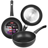Sartén de aluminio, apto para todo tipo de cocinas, Honda Inducta, IBILI, Ø24cm