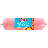 Mortadela siciliana fina ELPOZO, pieza 500 g