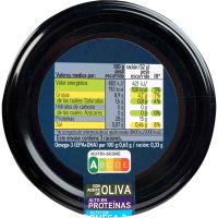 Bonito en aceite de oliva EROSKI, frasco 220 g 