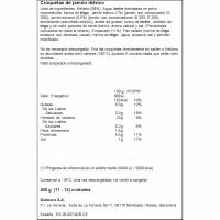 Croquetas ibéricas MAHESO, caja 400 g