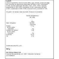 Lunch SALAMI, pieza 400 g