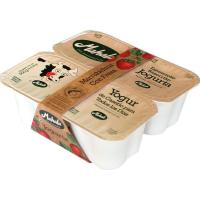 Yogur sabor fresa MAHALA, pack 4x125 g