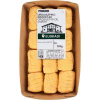 Croquetas de jamón EROSKI, bandeja 300 g