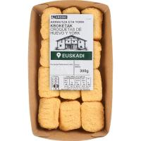 Croquetas de huevo-york EROSKI, bandeja 300 g