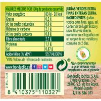 Judía extrafina BONDUELLE, frasco 280 g