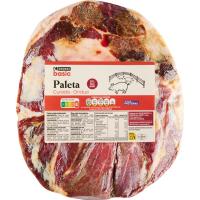 Paleta curada 6,5 meses EROSKI basic, al corte, compra mínima 100 g