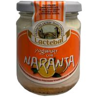 Yogur sabor naranja LACTEBAL, tarro 200 g
