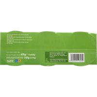 Frutas variadas en almíbar EROSKI, pack 3x115 g