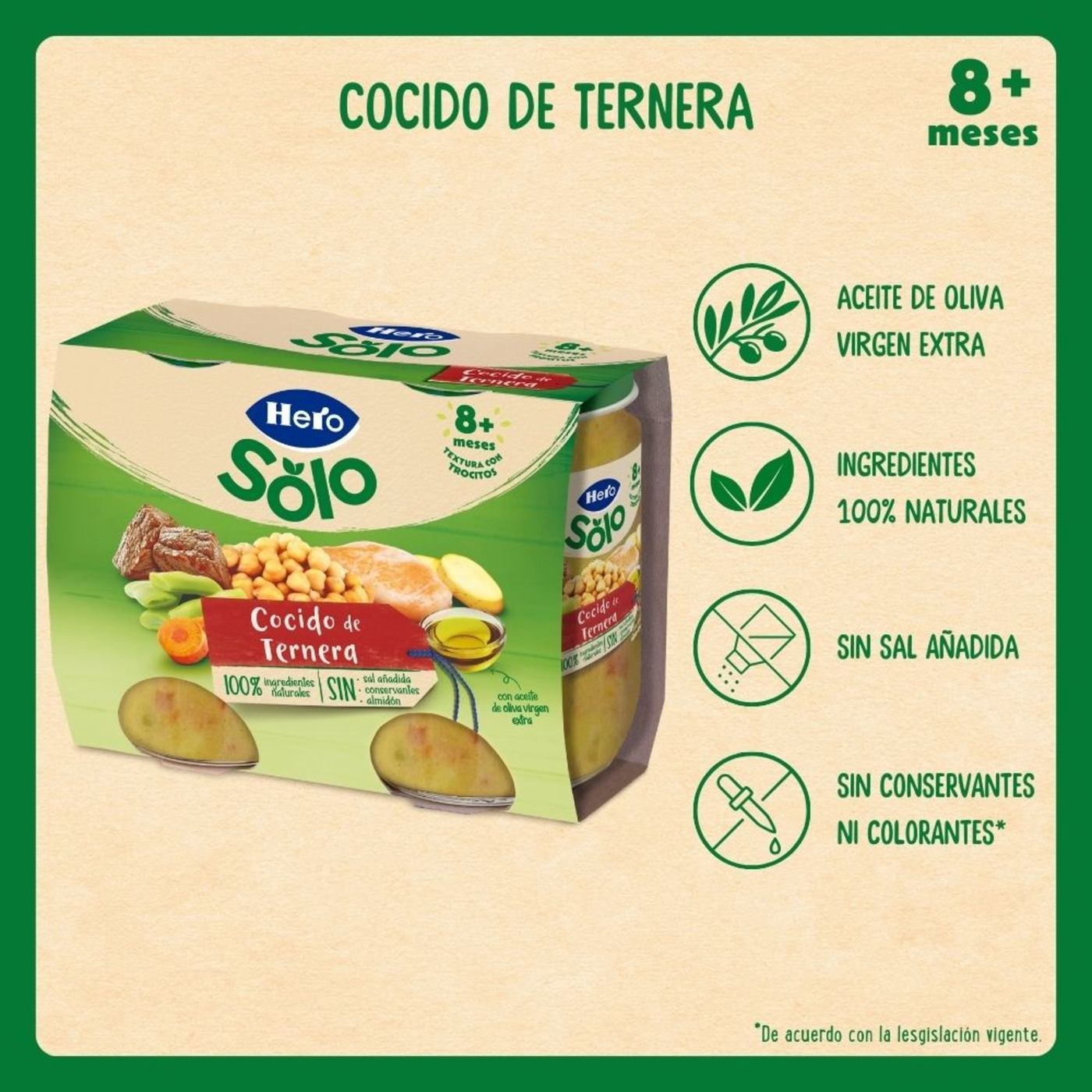 HERO RECETA CASERA txahal erregosiko potekoa, sorta 2x190 g