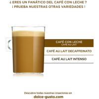 Café con leche NESCAFÉ DOLCE GUSTO, caja 16 cápsulas