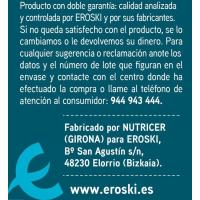 Snacks de chocolate negro EROSKI, caja 200 g