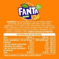 Refresco de naranja FANTA, botellín 50 cl