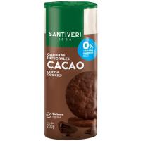 Galleta Digestive 0% azúcares con cacao SANTIVERI, paquete 200 g