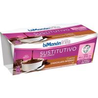 Crema de chocolate BIMANANLINEA, pack 2x210 g