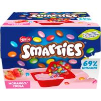 Yogur duo Smarties NESTLÉ, pack 2x128 g