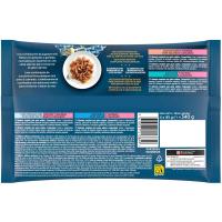Alimento Simply Sea para gato GOURMET Perle, pack 4x85 g