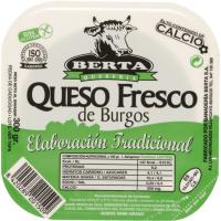 Queso fresco BERTA tarrina 300 g
