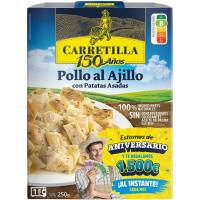 Pollo al ajillo CARRETILLA, bandeja 250 g