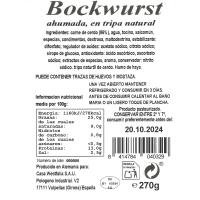 Salchichas Bockwurst CASA WESTFALIA, sobre 270 g