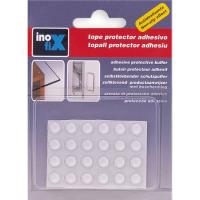 Tope gota autoadhesiva protectora Ø 8 X 2,2mm INOFIX, Pack 24 uds