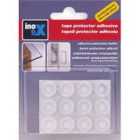 Tope gota autoadhesiva protectora Ø 12,7 X 3,5mm INOFIX, Pack 14 uds